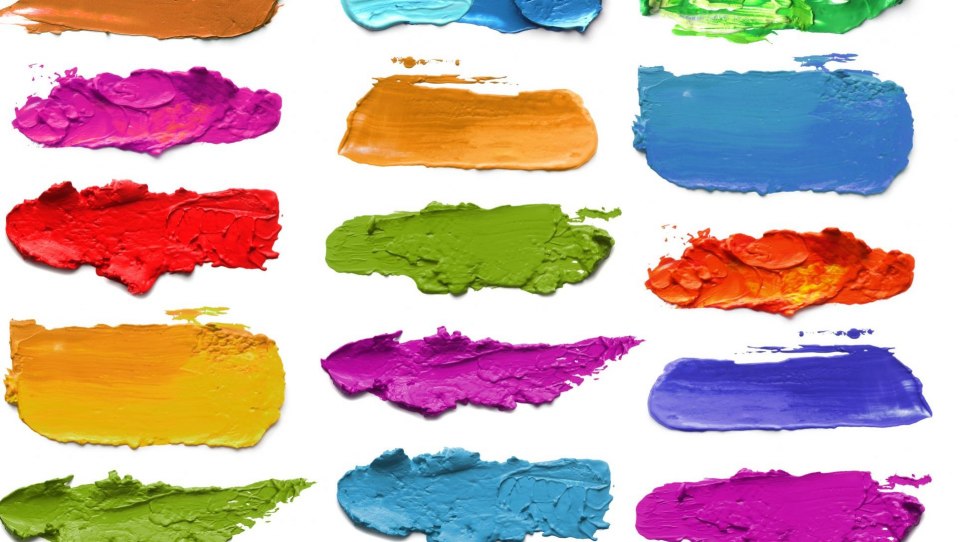 Фиолетовый мазок