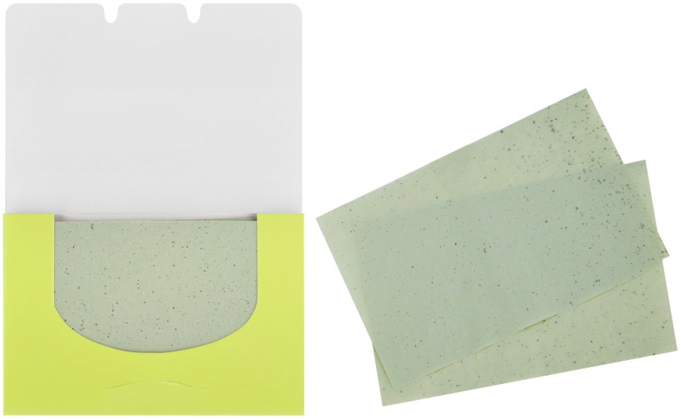 Limoni матирующие салфетки для лица Matte Blotting papers 80 шт.