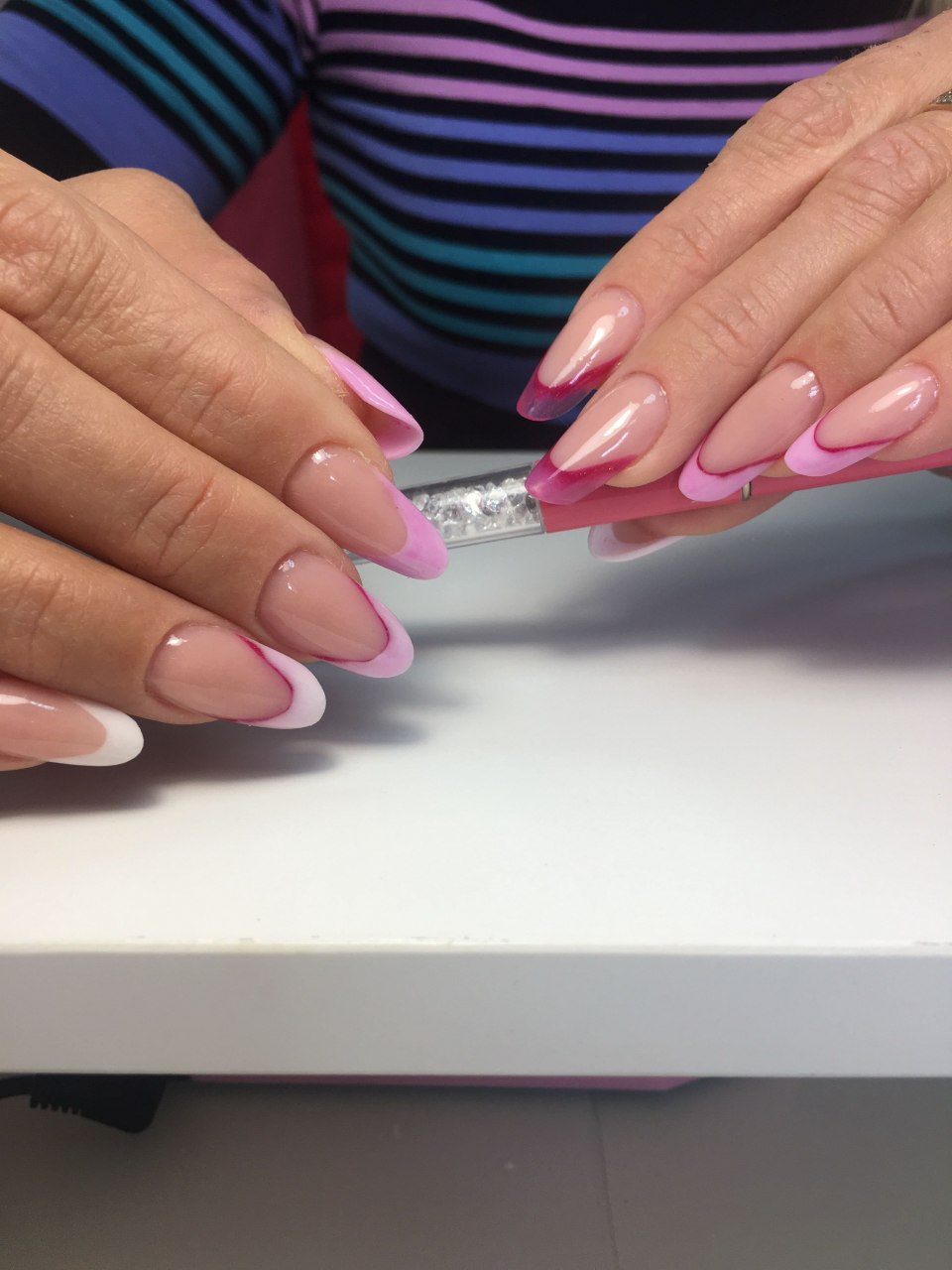 Работа с верхними формами и полигелем белый Френ видео