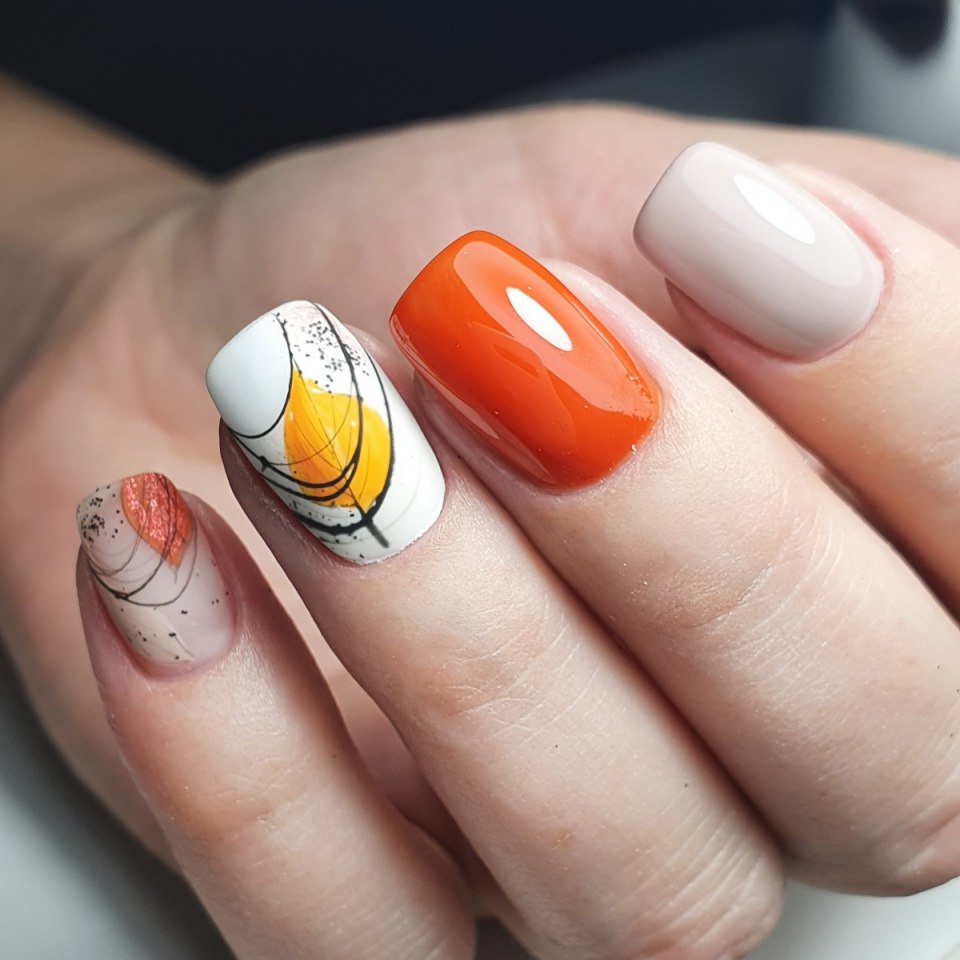 Осенние ногти