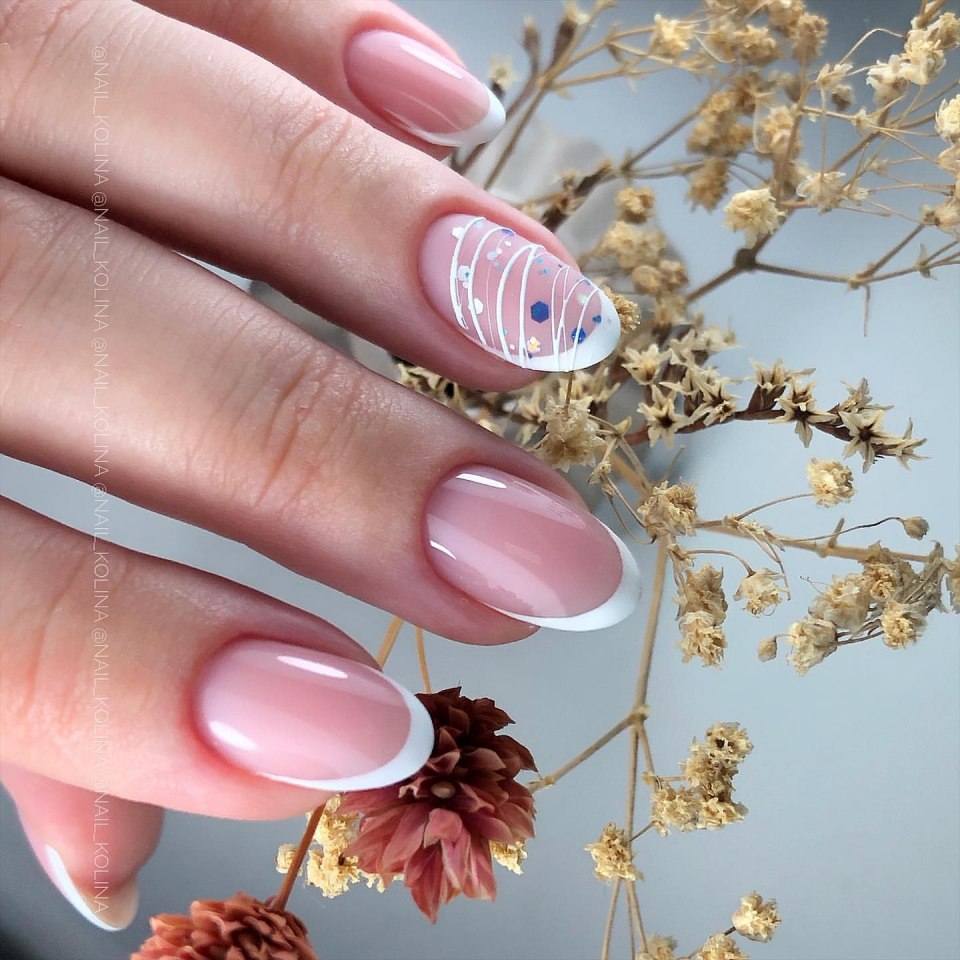 Ногти дизайн новинки миндаль лето