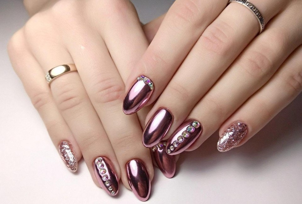 Маникюр 2021 миндаль втирка