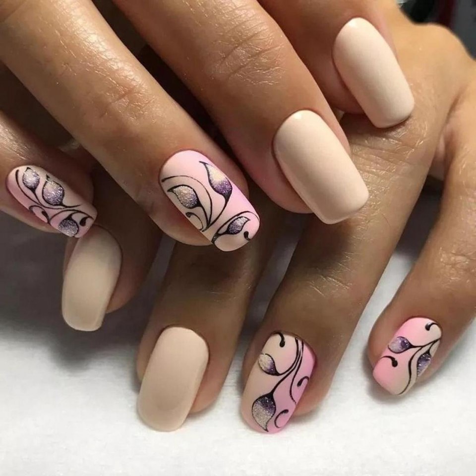 Красивый дизайн ногтей