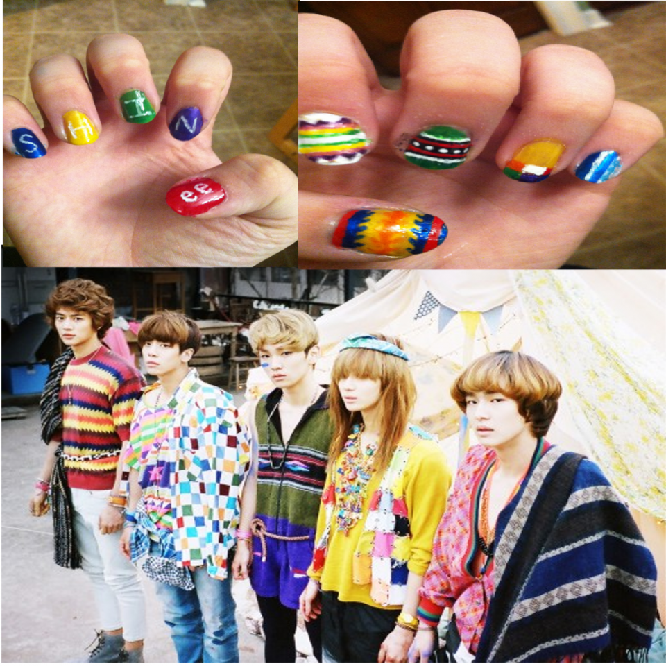 SHINEE ногти