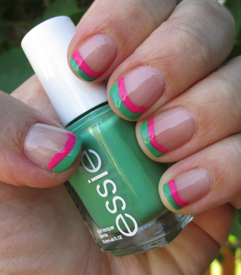 Бирюзовый френч с рисунком