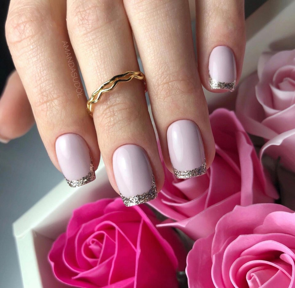 Ногти классика элегантные 2021