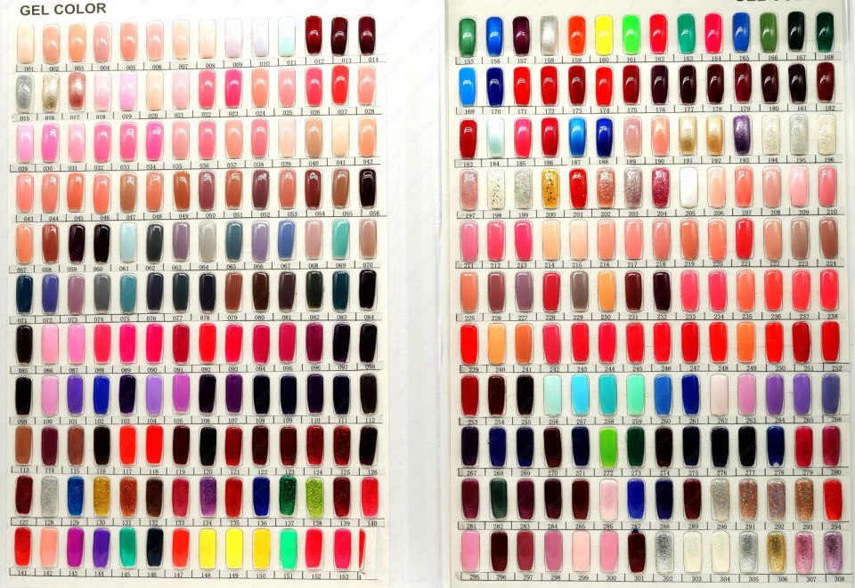 Палитра гель лаков Zebo