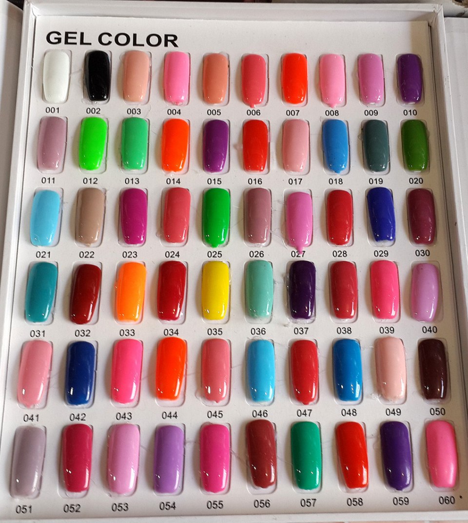 Мастер Профешнл гель лаки палитра