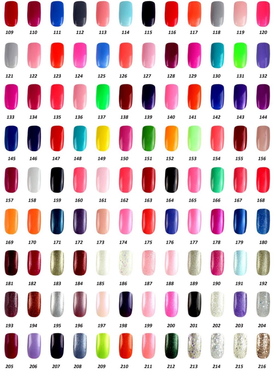 Гель лак Triumph палитра