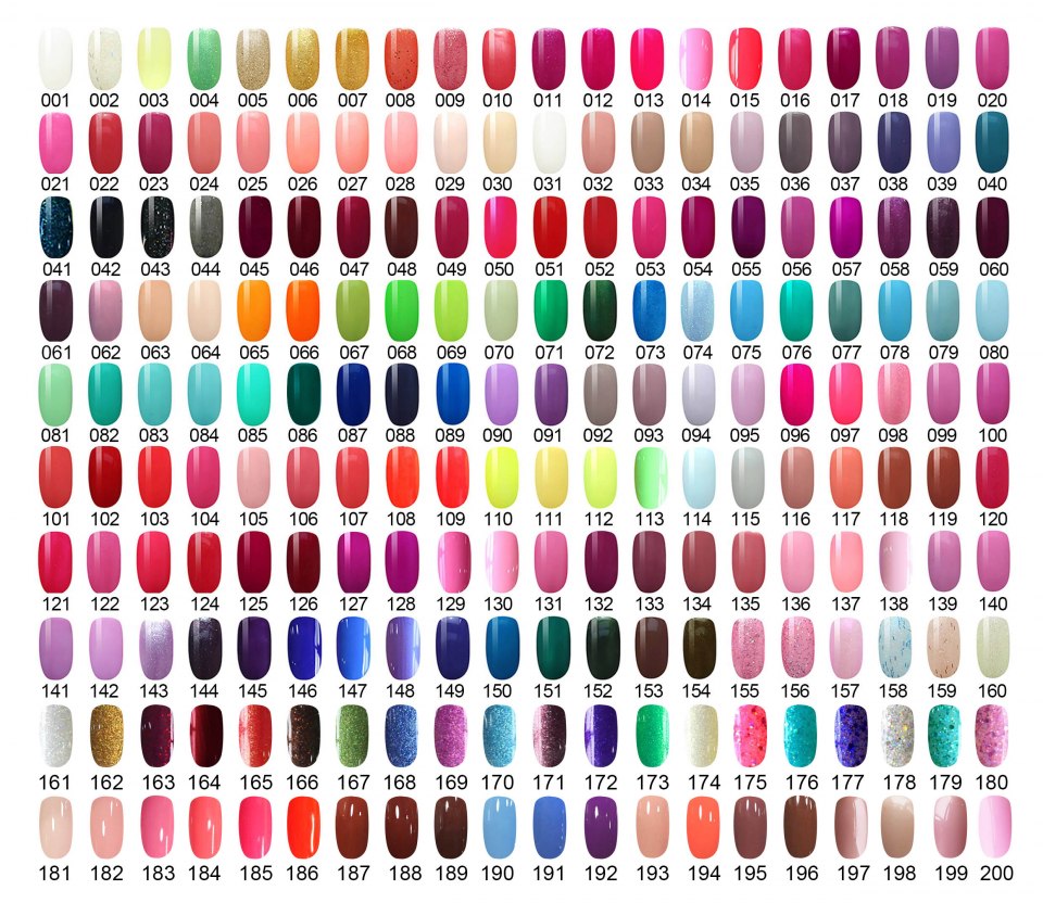 Ice Nova гель лак палитра