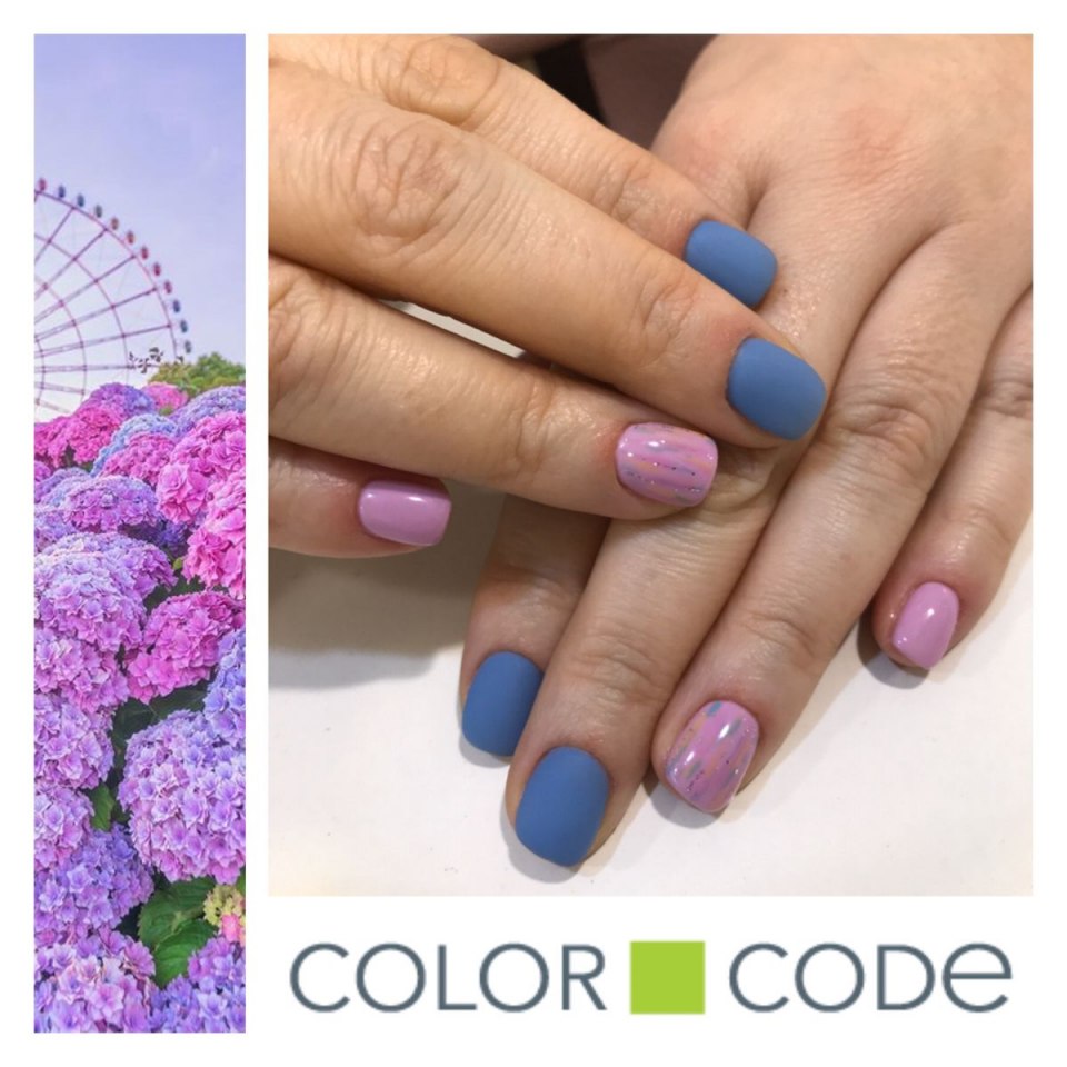 До и после маникюра гель лаком