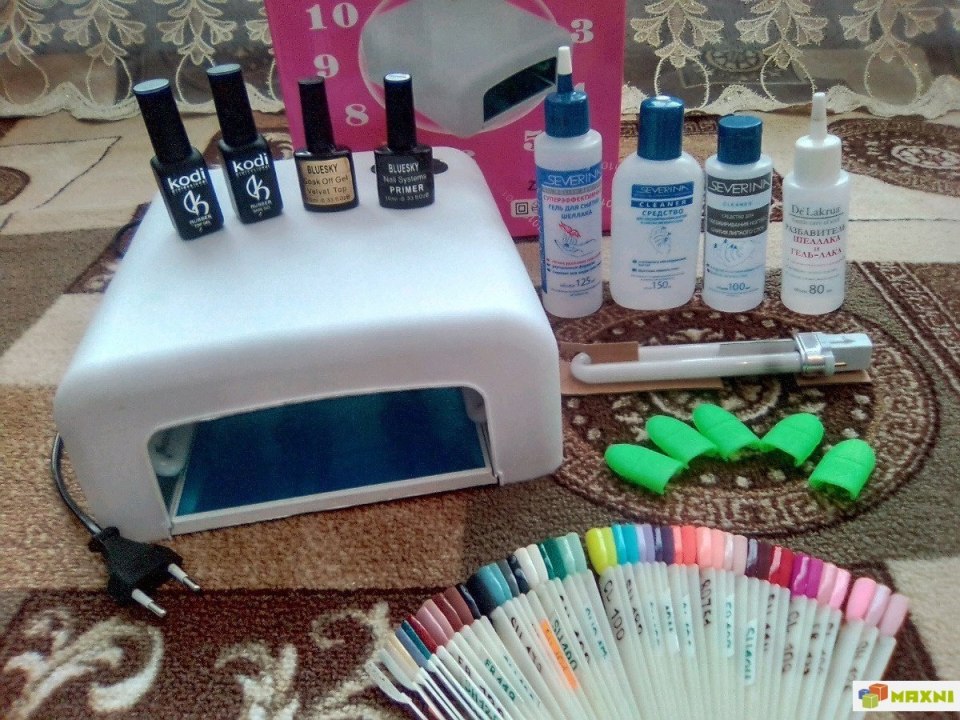 Палитра начинающего мастера маникюра