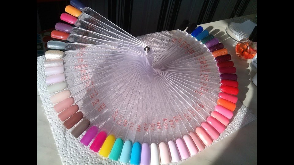 Палитра гель лаков