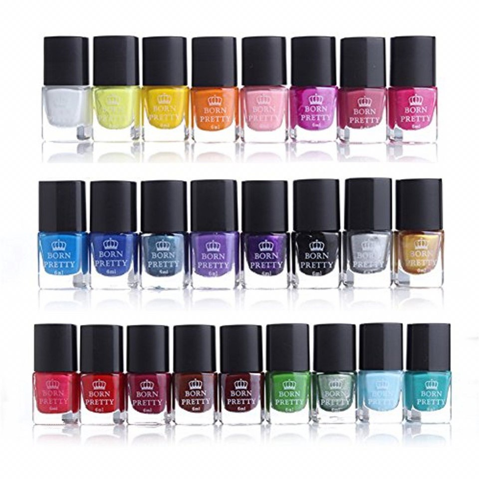 Борн Претти лак для стемпинга палитра