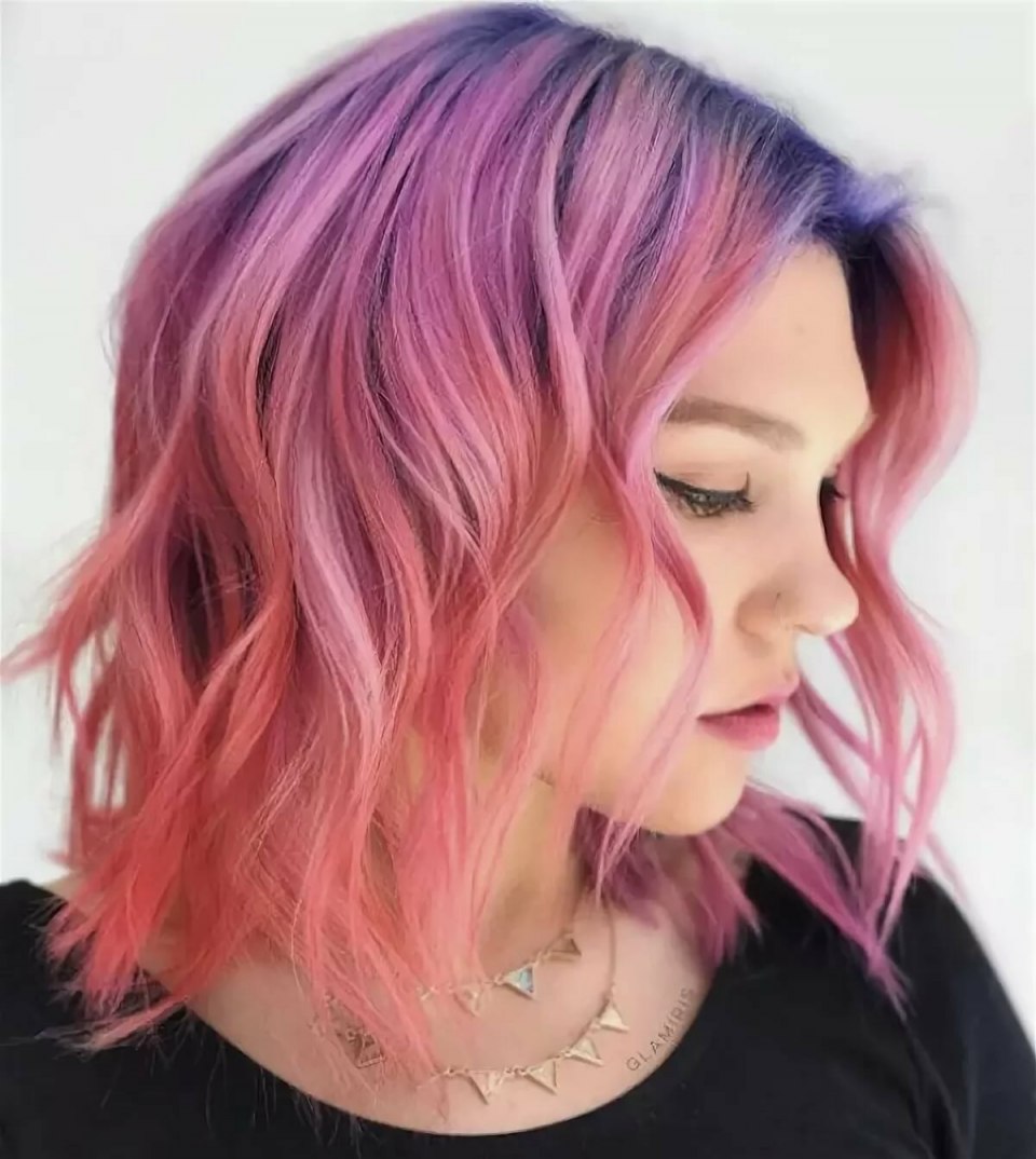 Dip Dye окрашивание волос