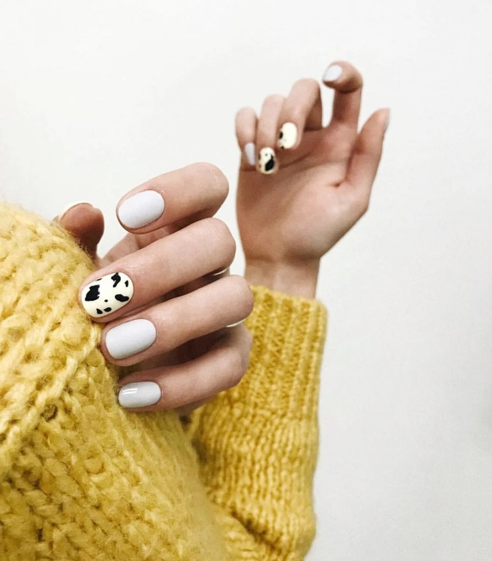 Креативный стильный маникюр