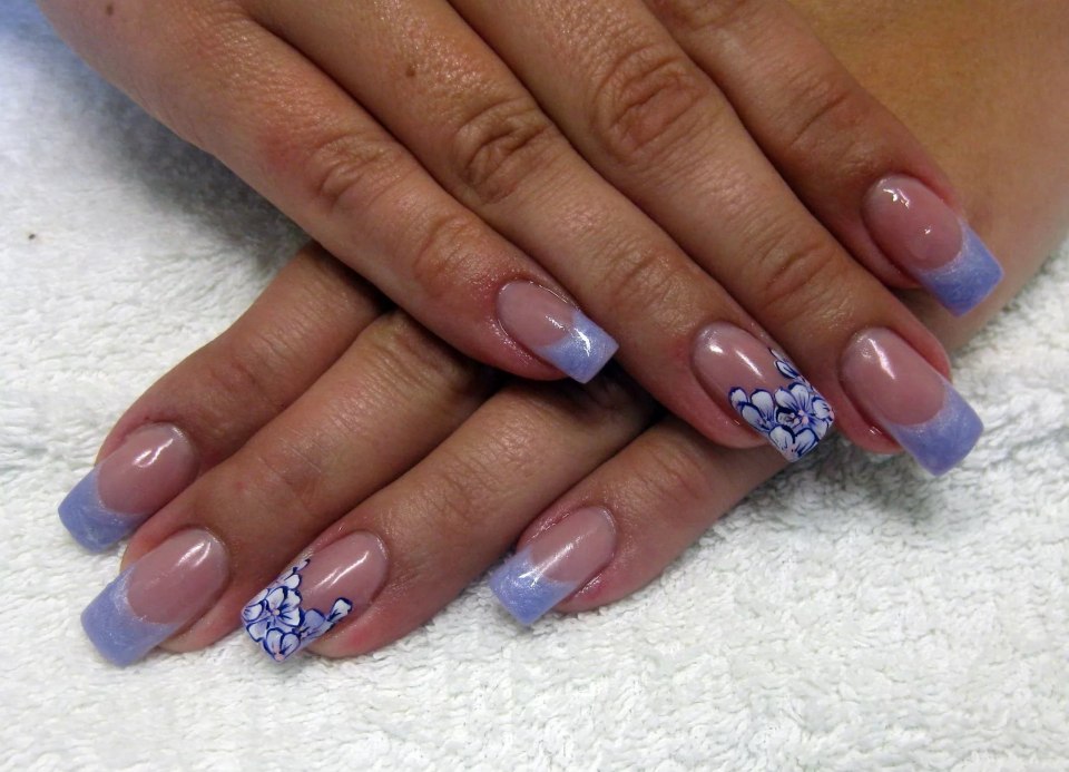 Лавандовый френч