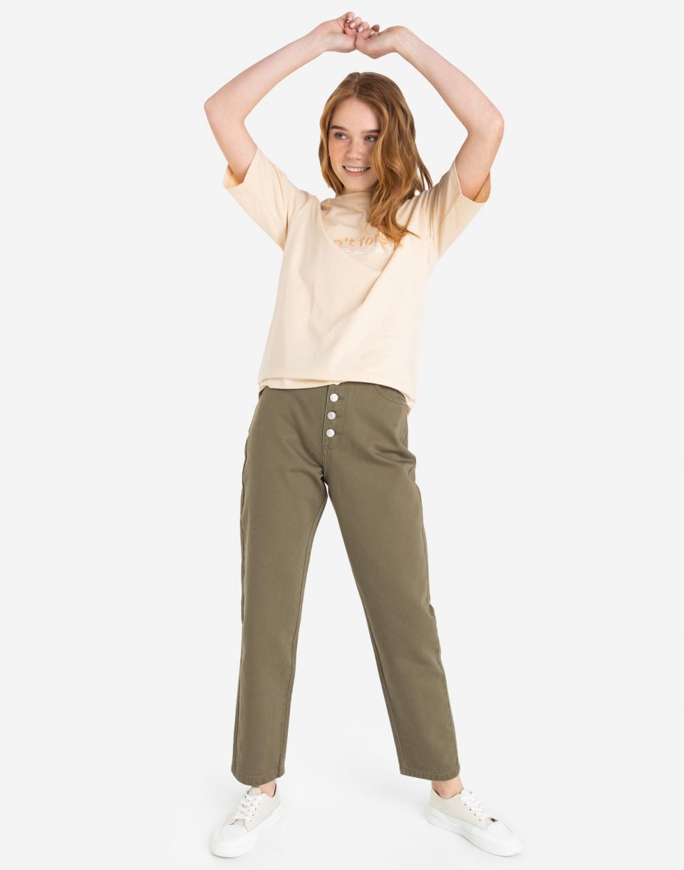 Джинсы mom Fit Zolla
