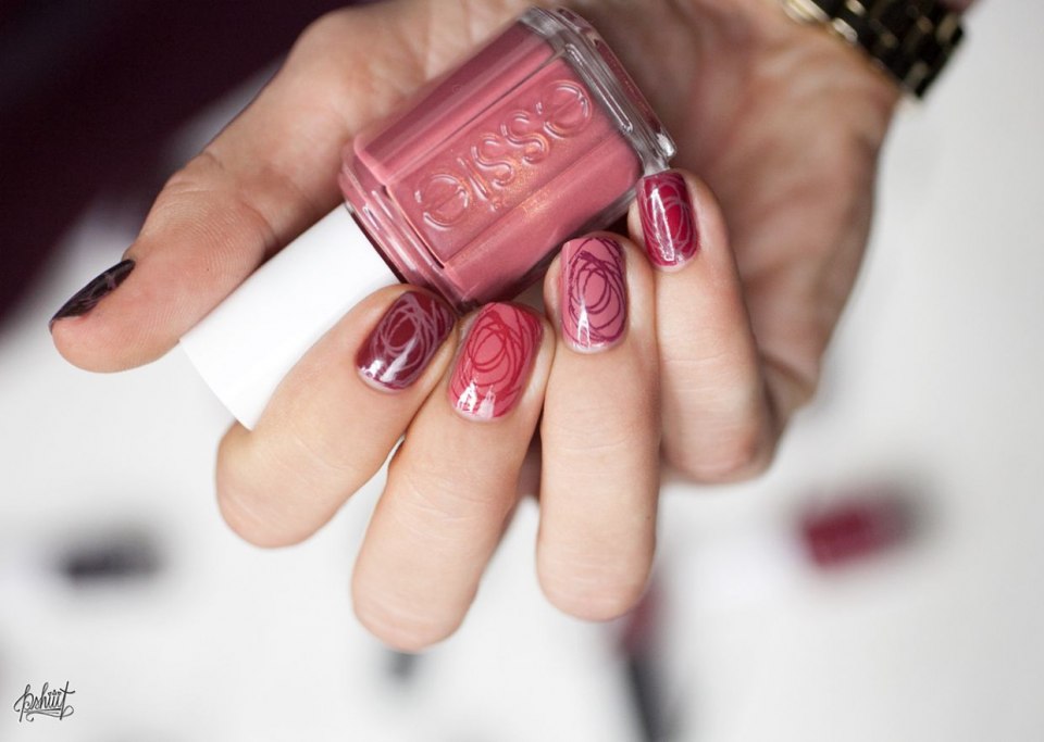 Essie лак марсала