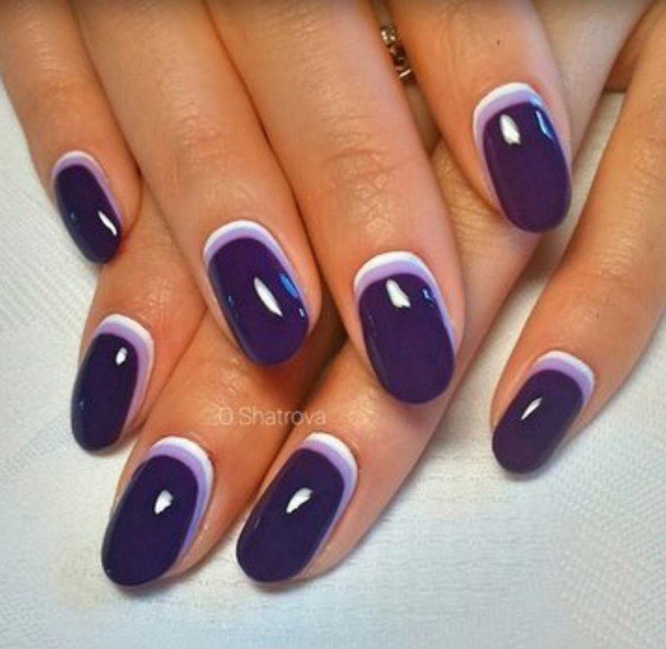 Руффиан маникюр пошагово