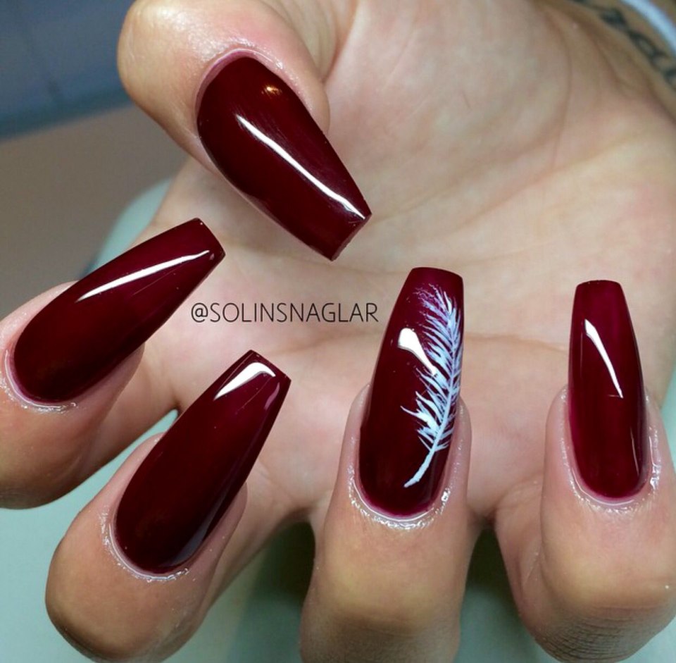 Королевский маникюр фото