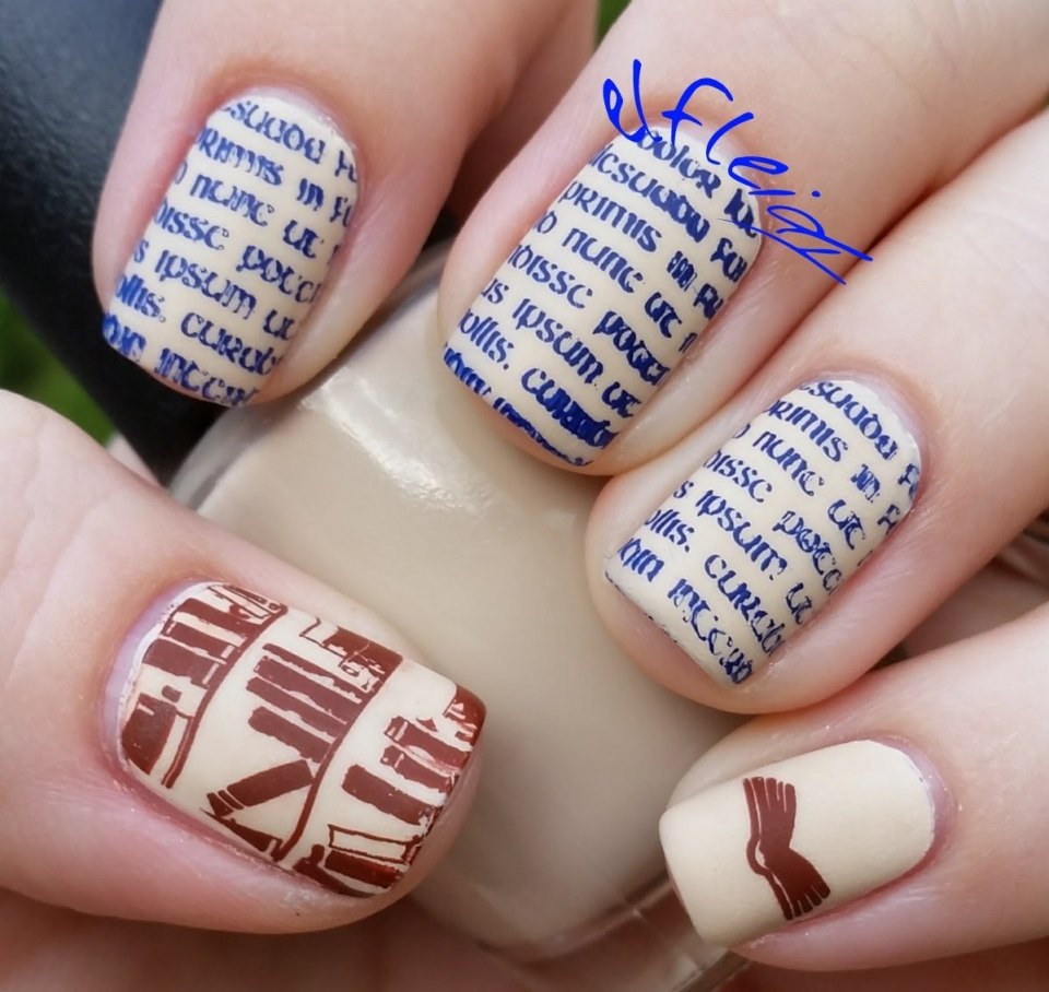 Ногти на 1 сентября