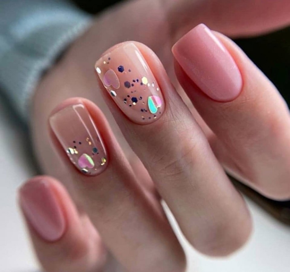 Красивые короткие ногти