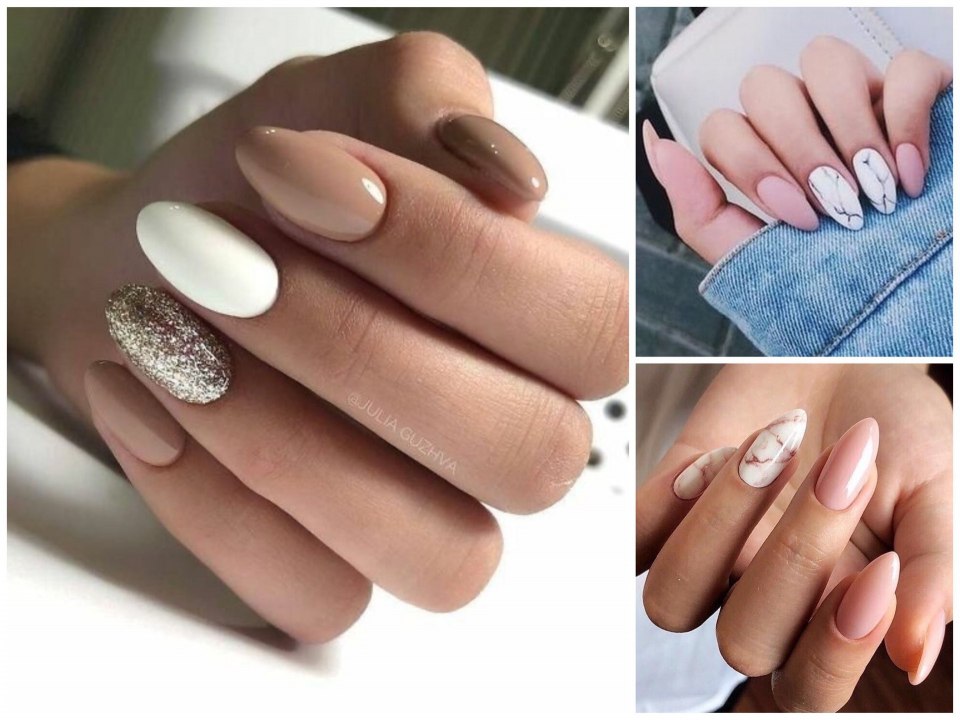 Какой маникюр подойдет к бежевому платью