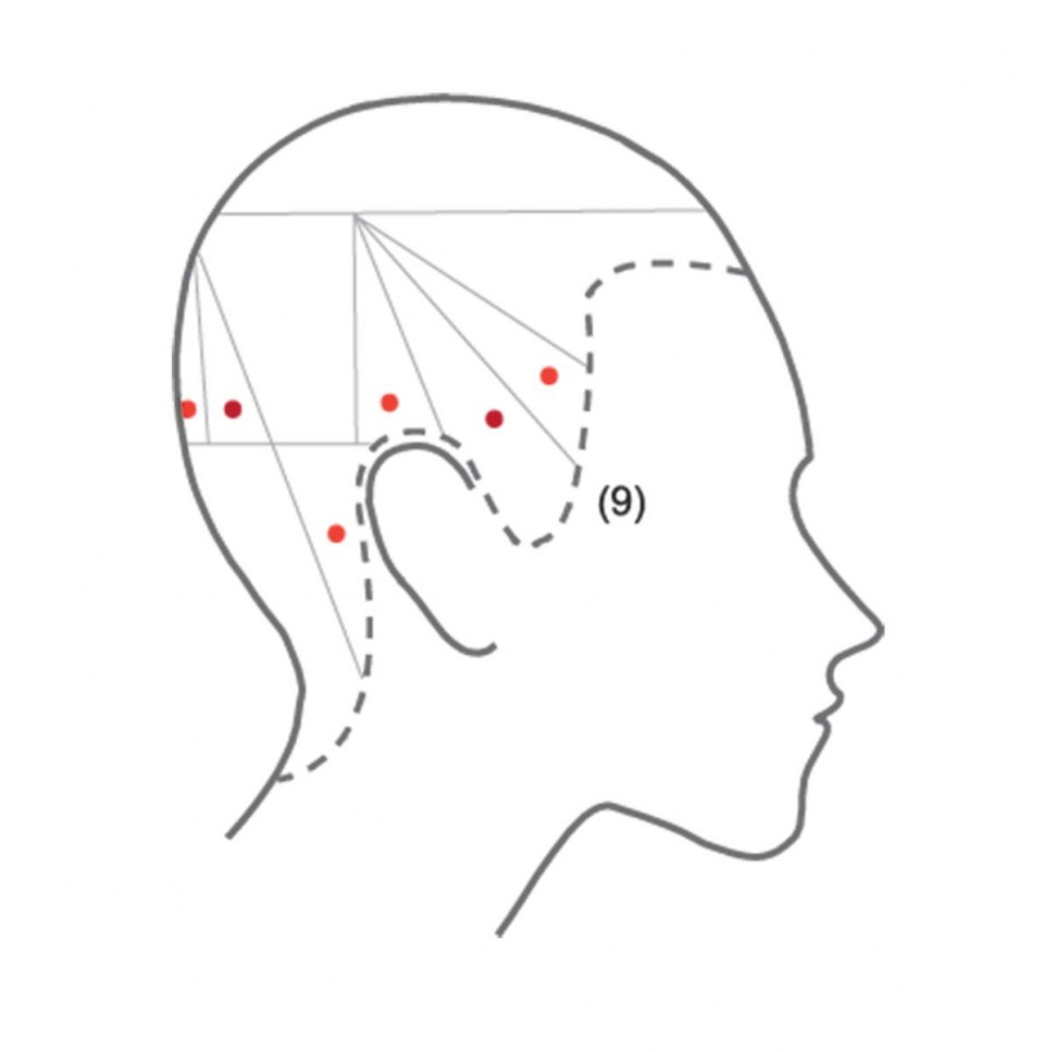 Как правильно разделить волосы по зонам для мелирования