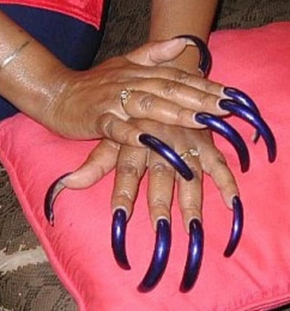 Длинные ногти