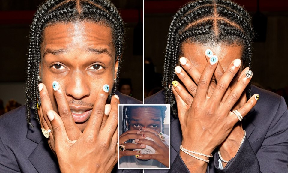 ASAP Rocky ноготочки
