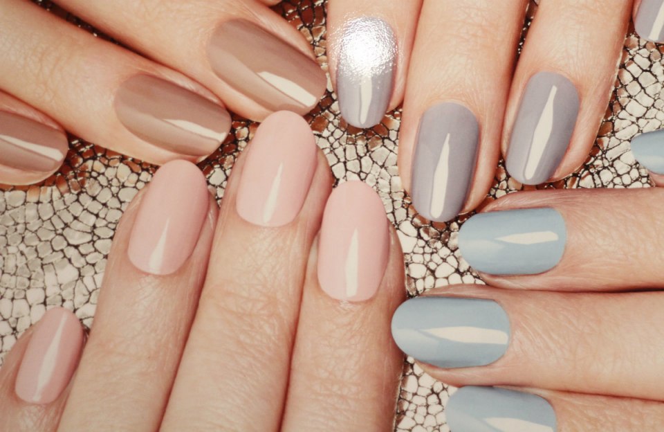 Нежный маникюр