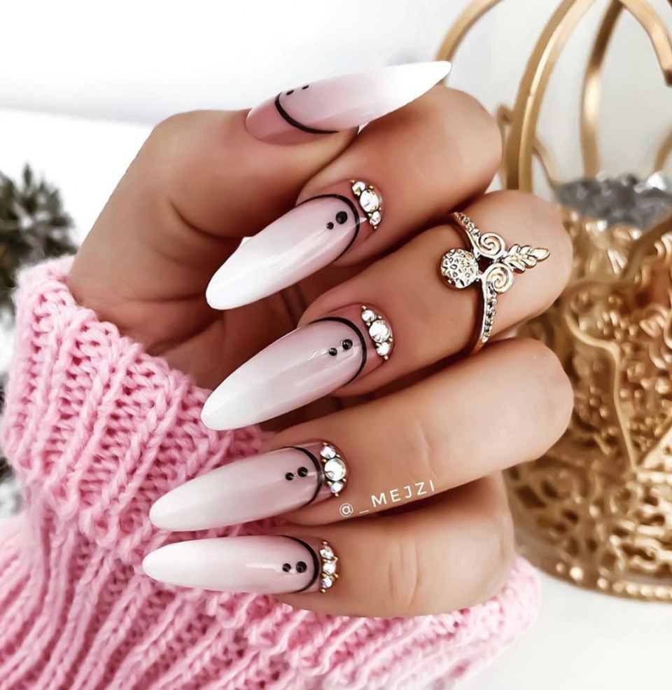 Ногти длинные красивые 2017