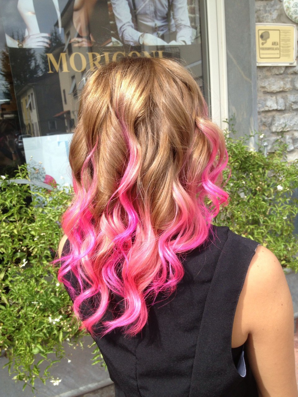 Dip Dye окрашивание