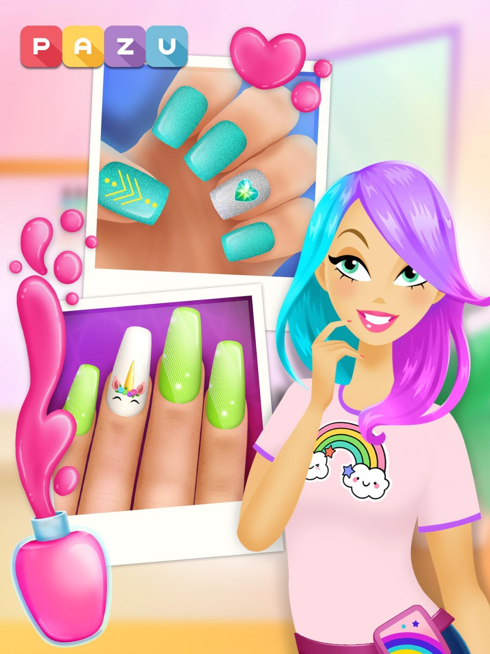 Ногти для девочек