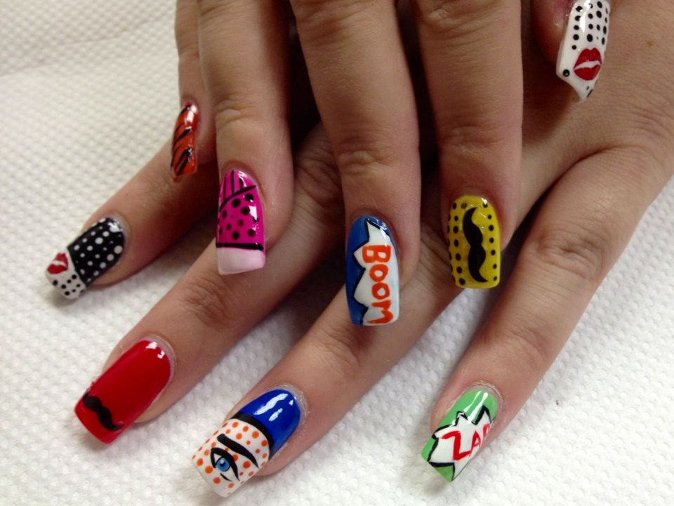 Дизайн ногтей для парикмахера