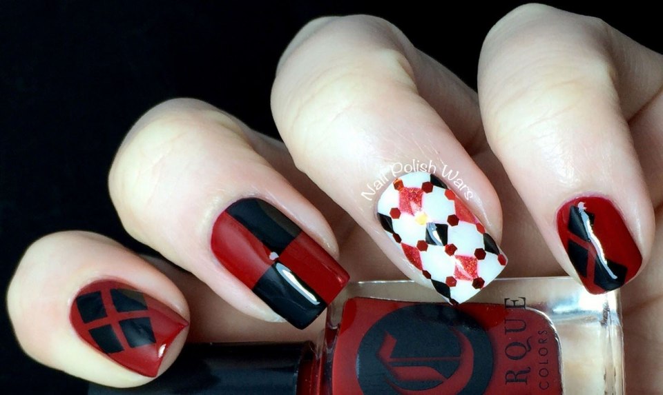 Маникюр Харли Квинн