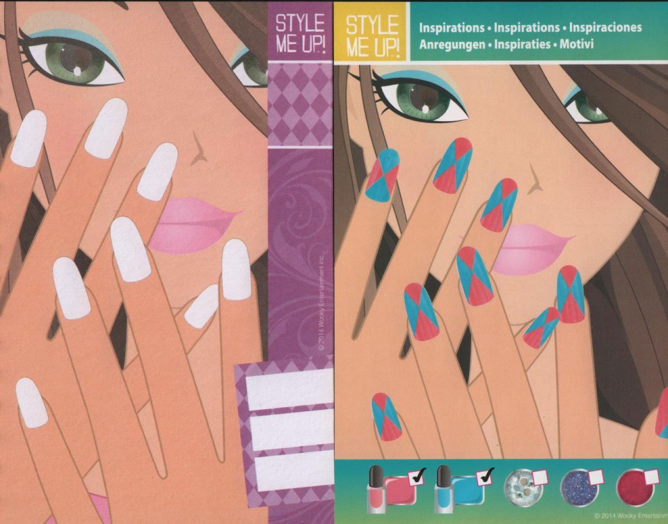 Дизайн блокноты для маникюра