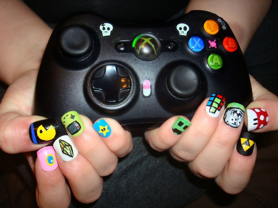 Игра маникюр