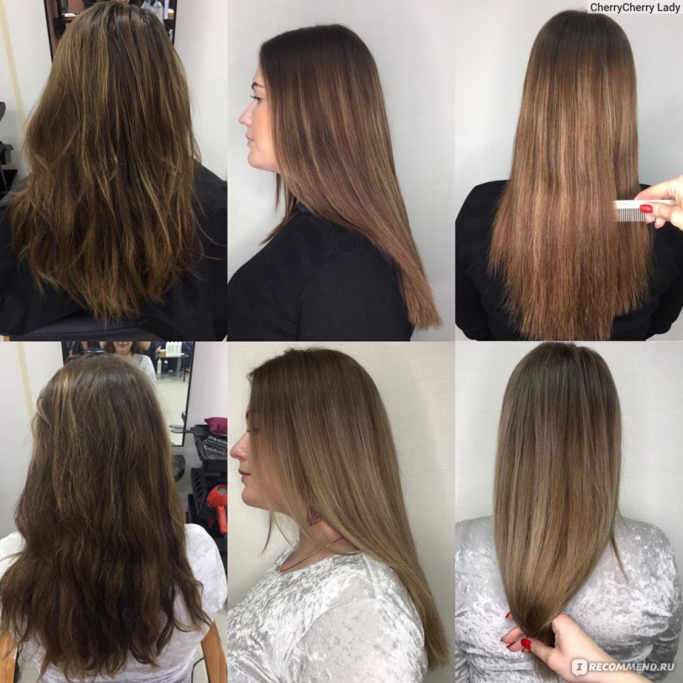 Мелирование волос с тонированием фото до и после на русые