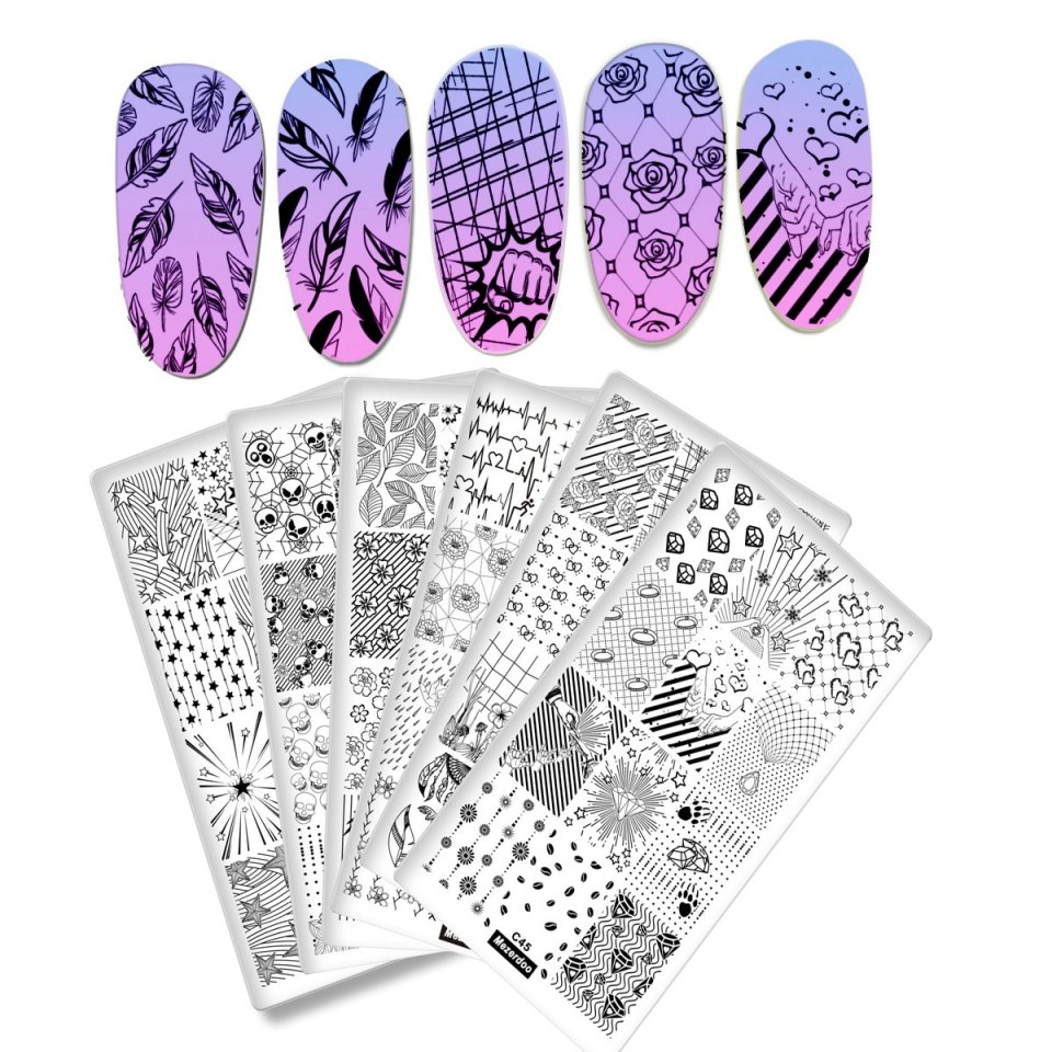 Трафарет для ногтей