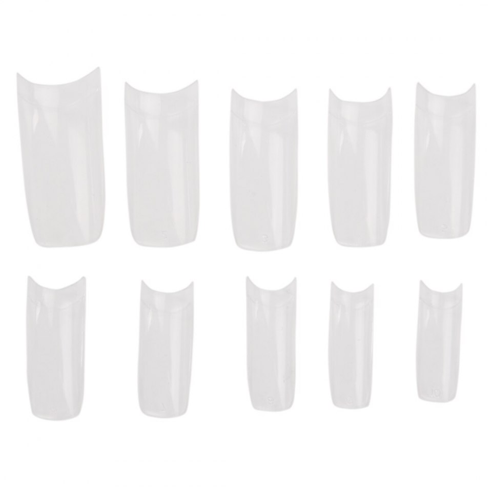 Накладные ногти прозрачные