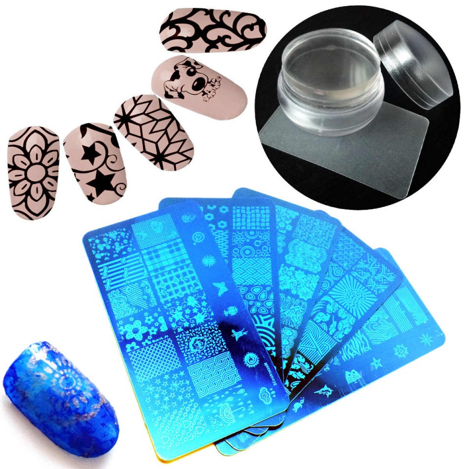 Штамп для стемпинга Nail Art