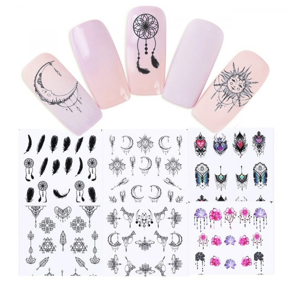 Наклейки для ногтей декоративные