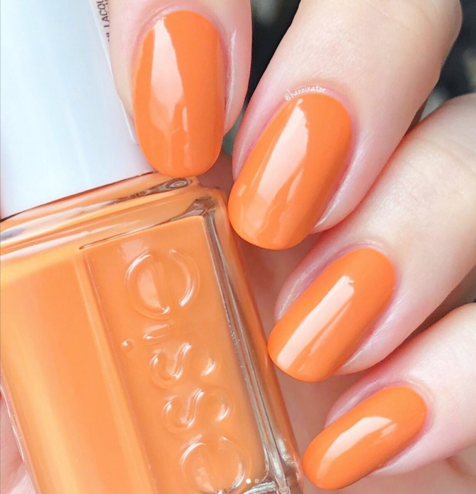 Лак Essie оранжевый