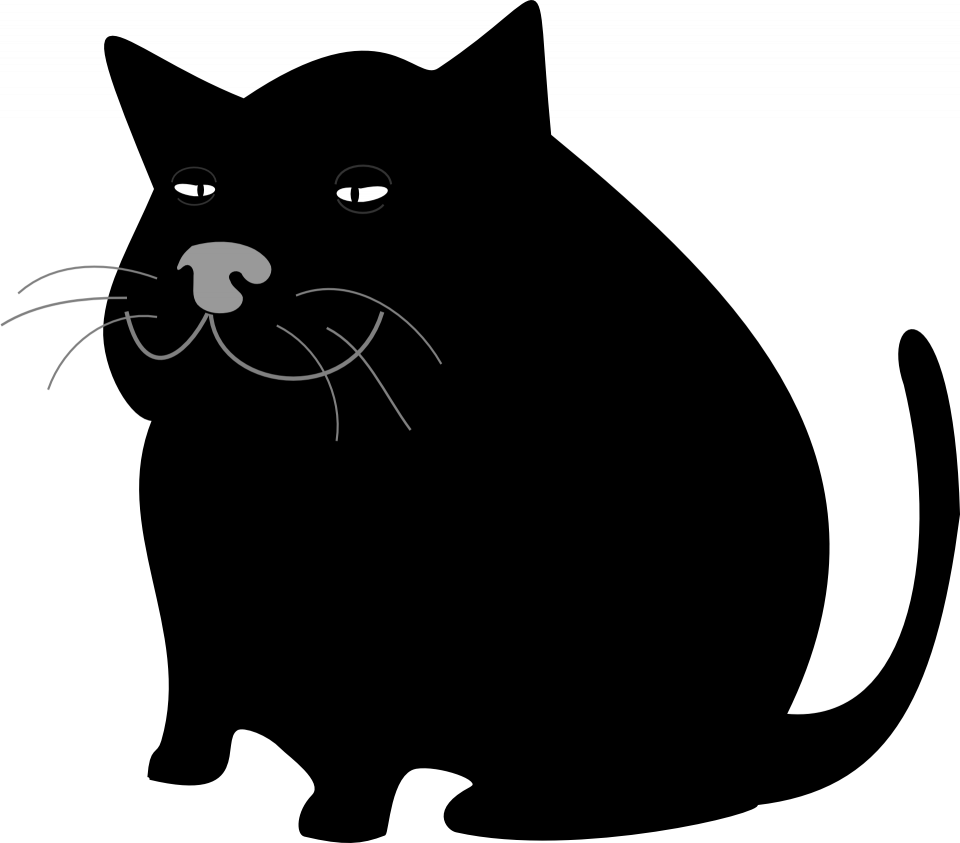 Силуэт кошки