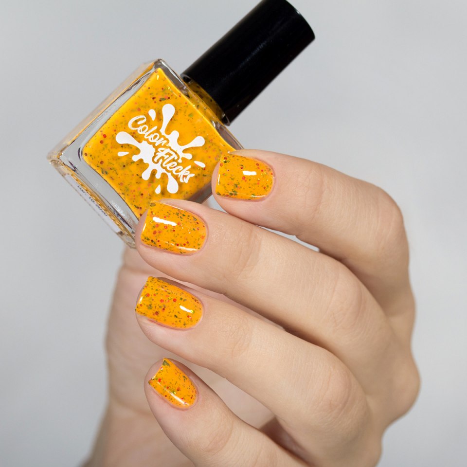 Dusty Yellow. Fall Nail Colors
