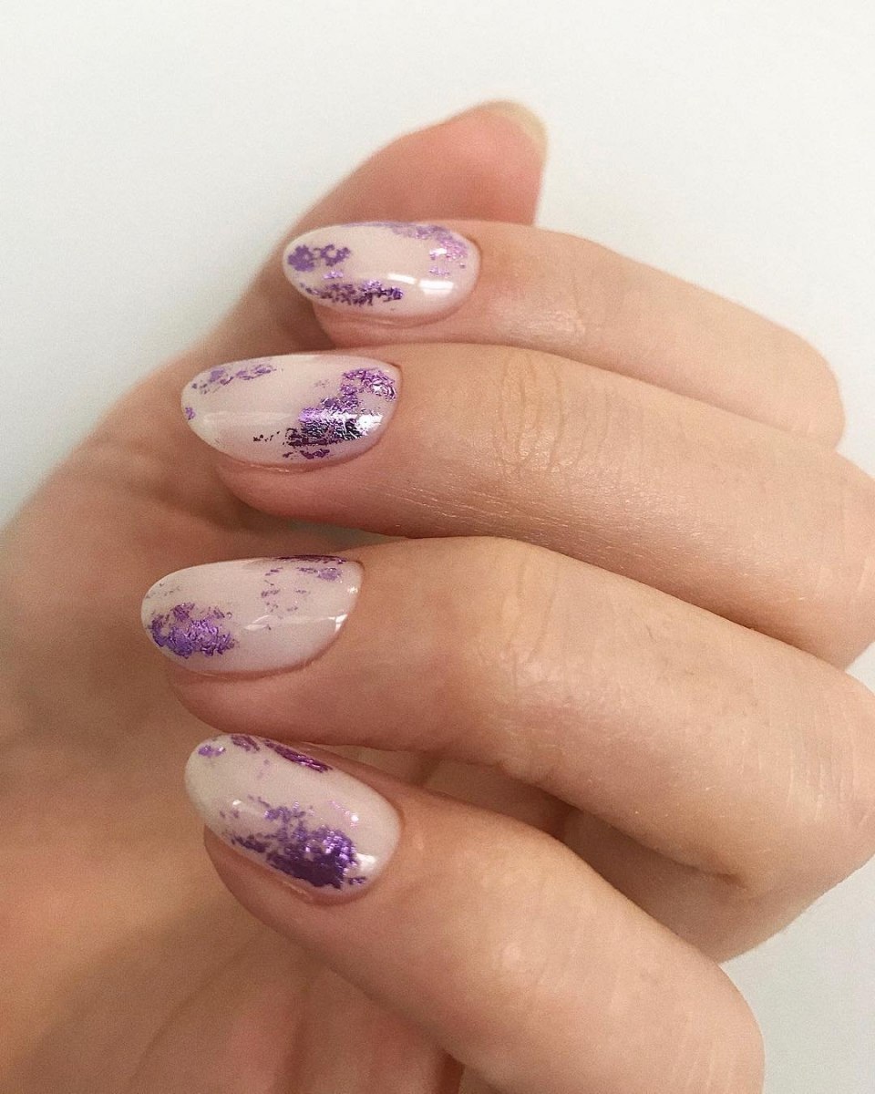 Эстетичный маникюр на длинные