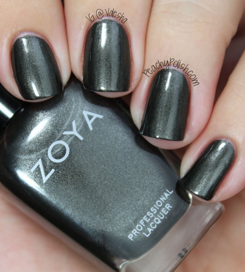 Лак для ногтей Zoya черный