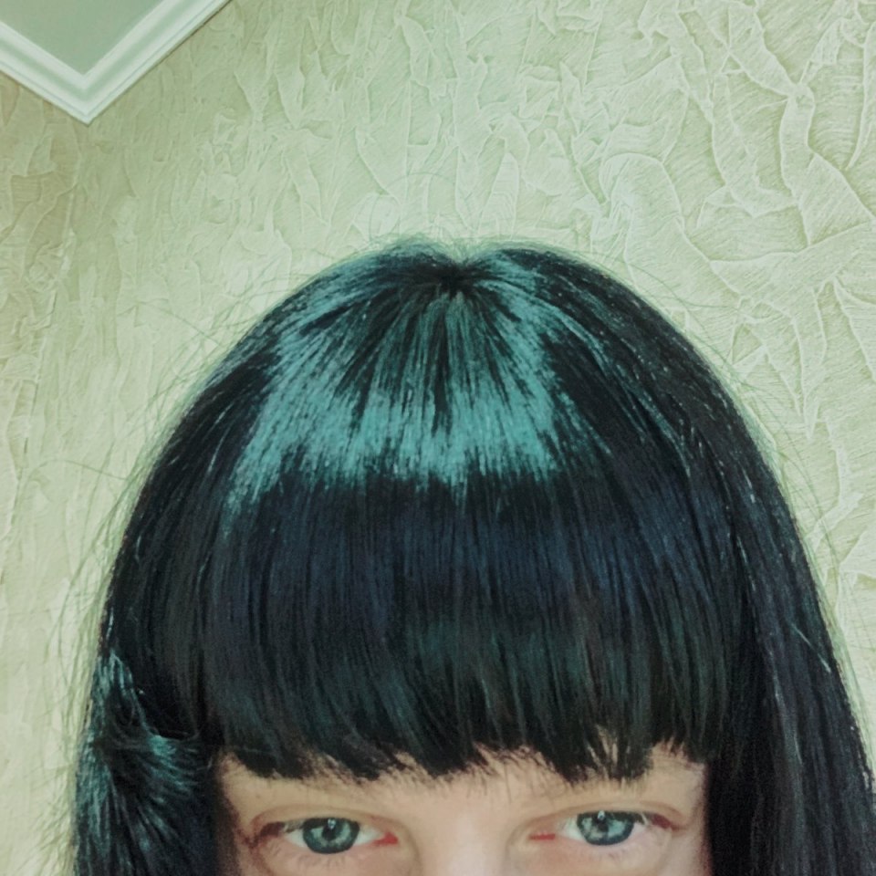 Челка под линейку